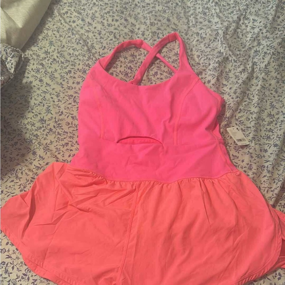 FP Movement Vibrant Pink Athletic Dress- NWT